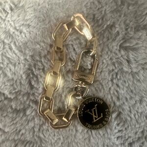 Louis Vuitton Gold Chain Bracelet